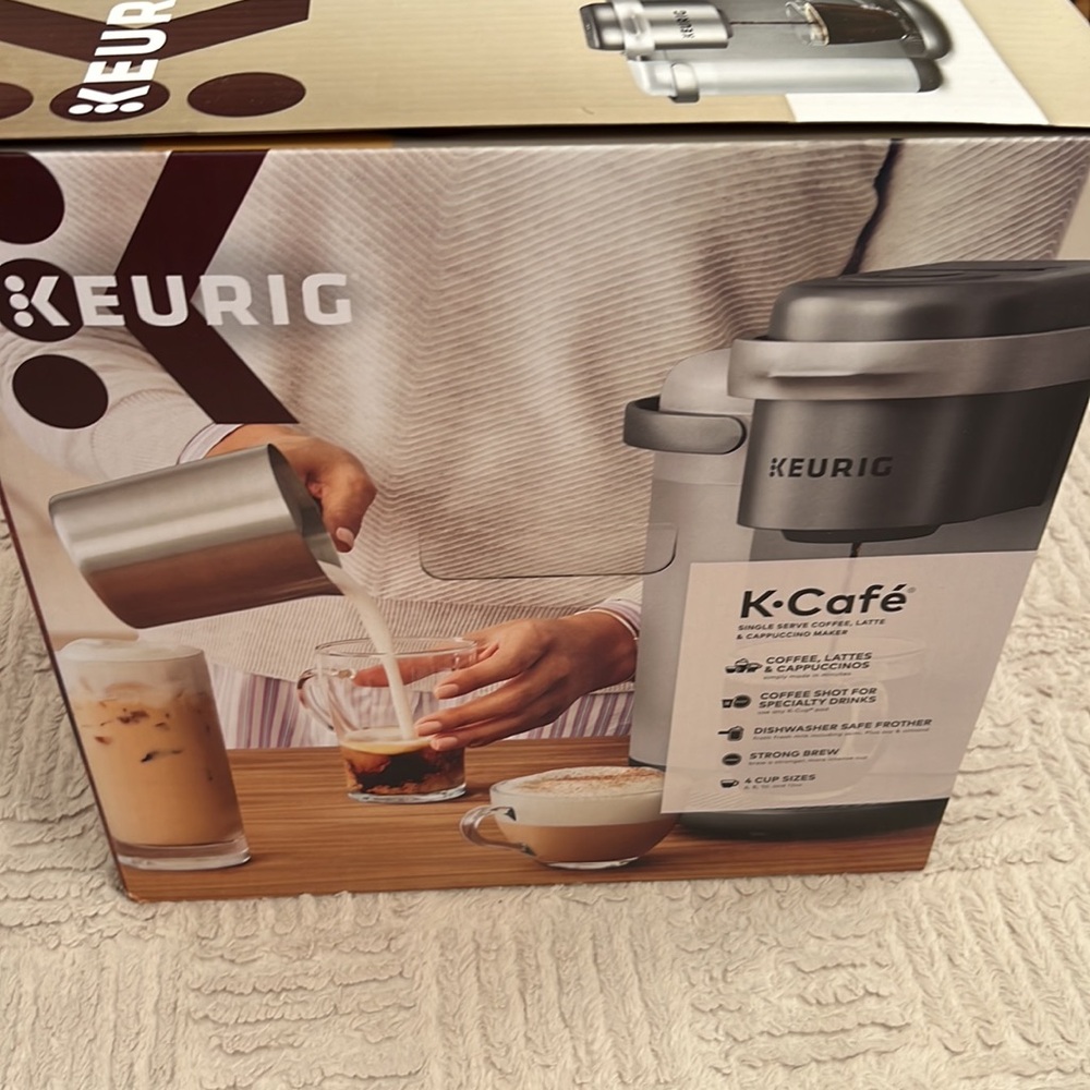 Keurig K-Cafe Special Edition K-Cup Pod Coffee, Latte and Cappuccino Maker, New - Picture 9 of 16